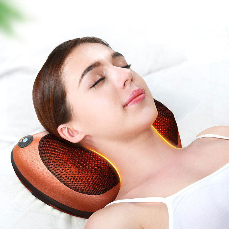 Almofada Massageadora Movimentos Shiatsu Com Cromoterapia –