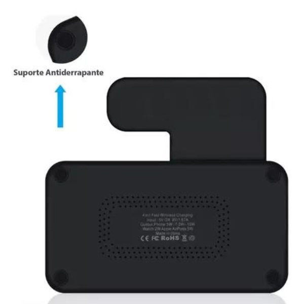 Carregador sem fio 4 em 1 Apple