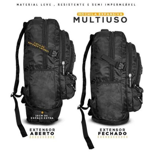 Mochila Big Para Viagem para Acampamento Trilha