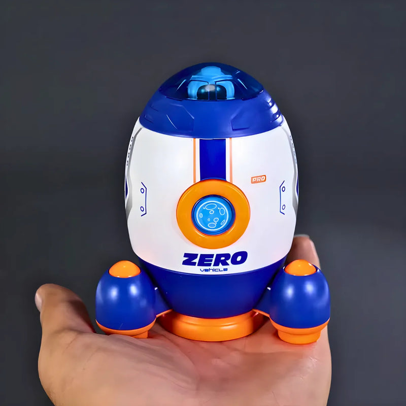 Foguete Espacial Infantil com Astronauta