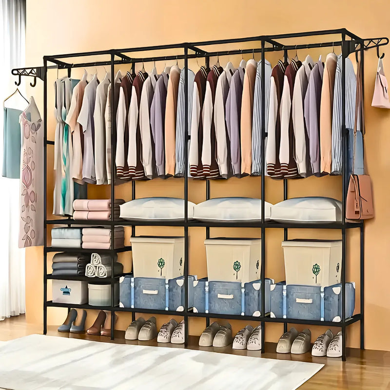 Organizador com 4 colunas leve e montavel