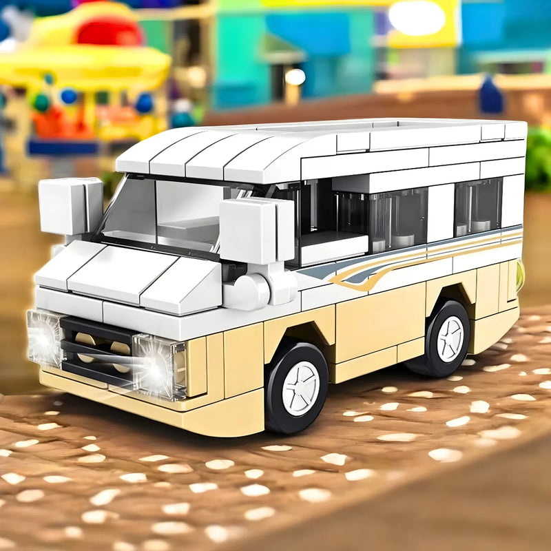 Brinquedo Blocos de Construção Carro Comercial