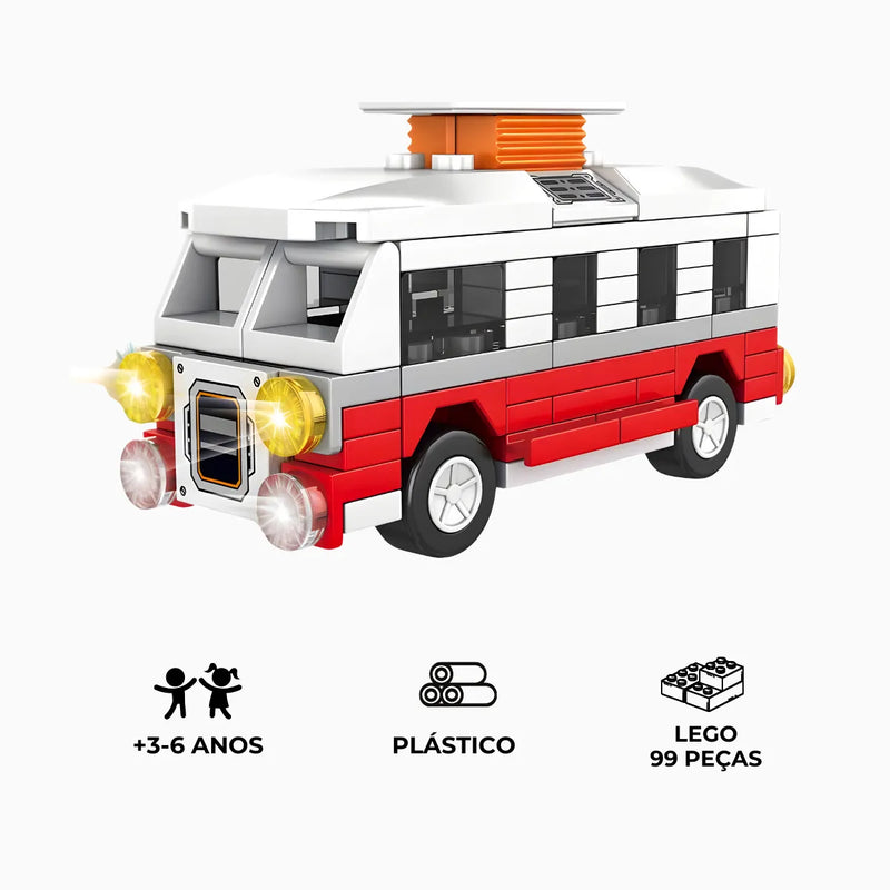 Brinquedo Blocos de Construção Bondinho LEGO