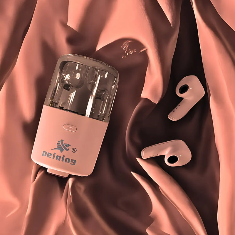 2 em 1 Imperdível! Fone Bluetooth + Caixa de Som S Fio Rosa