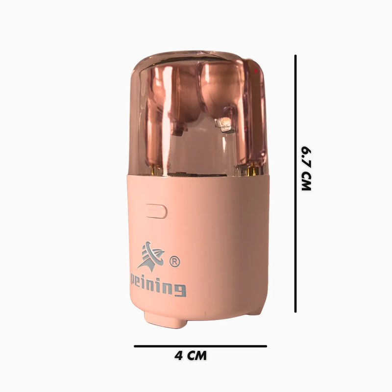2 em 1 Imperdível! Fone Bluetooth + Caixa de Som S Fio Rosa