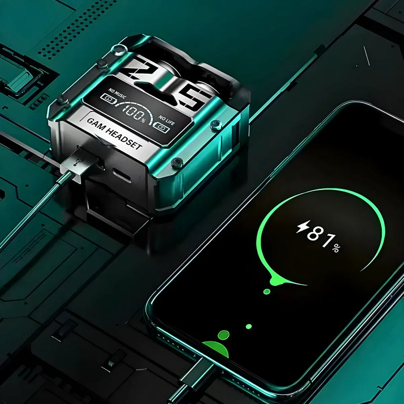 Fone bluetooth com Power bank