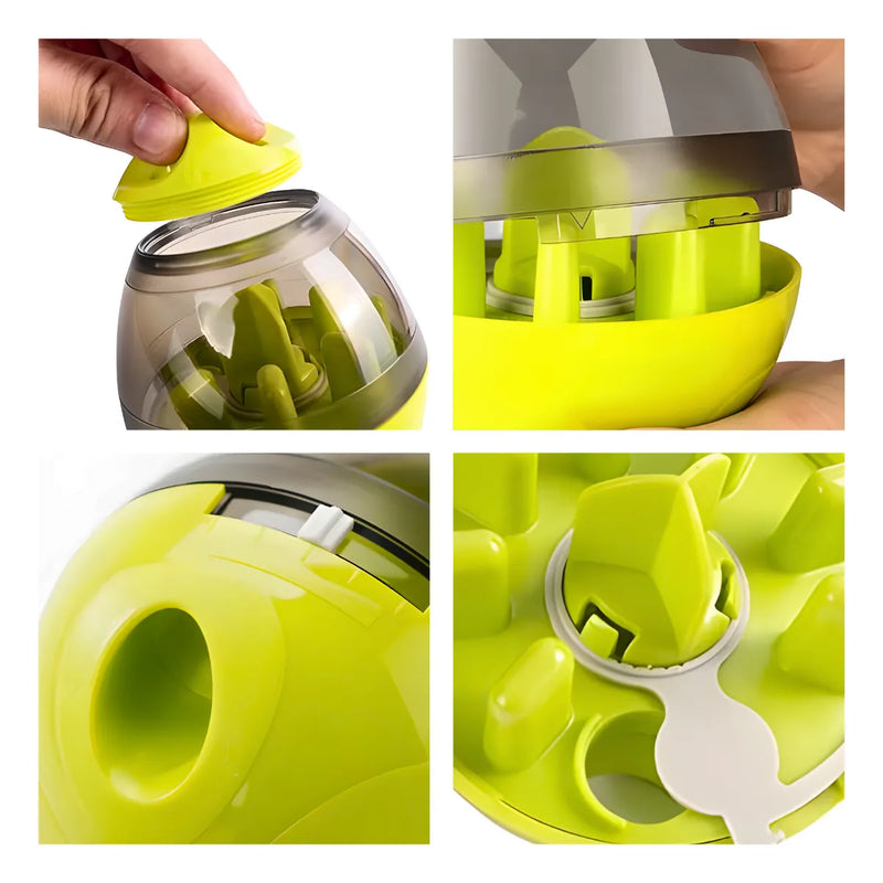 Brinquedo com Cães com Dispenser para Petisco e