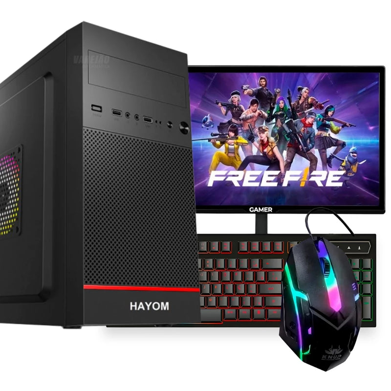 Computador Intel Core I5 8gb Ram SSD 120GB completo com monitor de 20