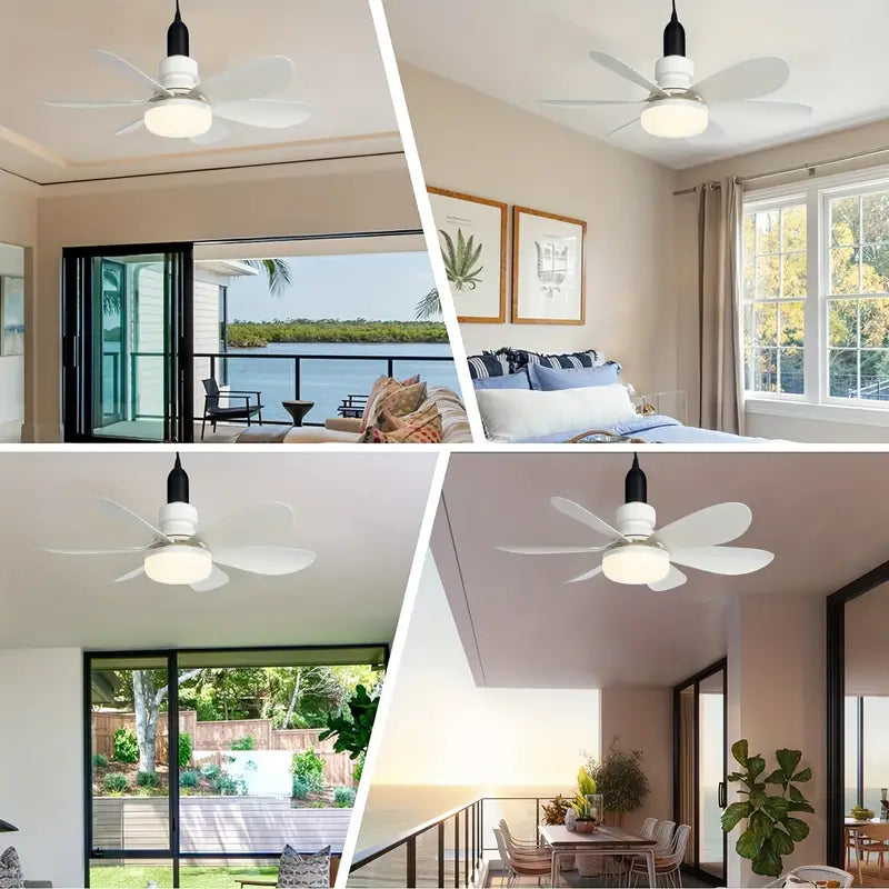 Ventilador de teto - (Bocal) 6 pas - 60w